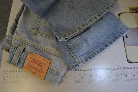 Men's alterations jeans